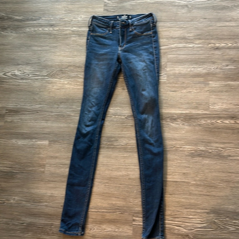 Hollister mid rise jean legging 0L.
